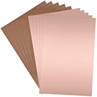 sourcing map 10pcs de 180x120mm Tablero de circuito de PCB laminado revestido de cobre en una cara